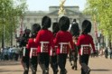 Foto genérica de tropa da guarda real em frente 
ao palácio de Buckingham (Foto: BBC)