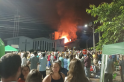 ​Incêndio em residência mobiliza três quarteis do corpo de bombeiros