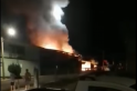 ​Vídeo - Supermercado pega fogo em Serra Alta – 3 unidades de bombeiros atuaram no combate