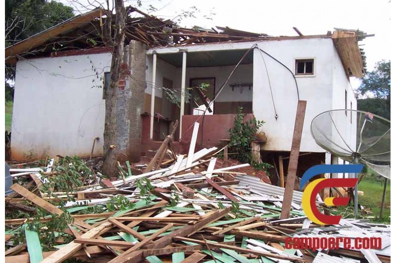 ​Você sabia? A 20 anos um ciclone causou grande prejuízo em Campo Erê.