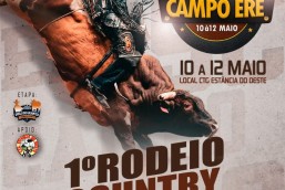 ​Rodeio Country em Campo Erê será neste final de semana