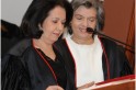 Ministra Laurita Vaz é empossada pela presidente do TSE, ministra Cármen Lúcia.