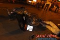 Acidente no centro fere motociclista Foto www.campoere_1.com (0)