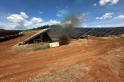 ​Usina de captação de energia solar pega fogo em São José do Cedro