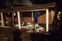 ​Casa é destruída pelo fogo no interior de Barra Bonita
