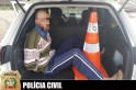 ​Filho e comparsa acusados de assaltar o próprio pai são presos pela policia