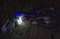 ​Bovino sobre a pista deixar condutor de moto gravemente ferido