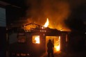 ​Fogo destrói casa em São Lourenço