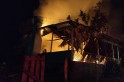 ​Por problemas elétricos casa é destruída pelo fogo